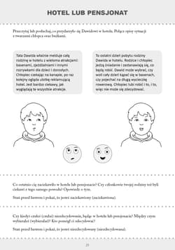 Galeria - zdjęcie nr. 3 - Proste historyjki o emocjach 2 ćwiczenia rozpoznawania i nazywania uczuć okazywanych w różnych sytuacjach społecznych