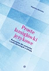 Proste łamigłówki językowe Ćwiczenia dla seniorów - Magdalenia Borowska