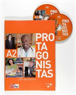 Protagonistas A2 podręcznik + 2 CD - Praca zbiorowa