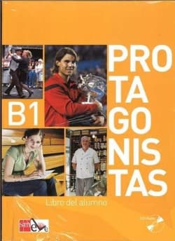 Protagonistas B1 podręcznik + 2CD - Enrique Sacristan, Melero Pilar, Gaudioso Belen
