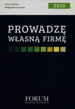 Prowadzę własną firmę 2016 - Czernecka Małgorzata