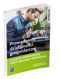 Prowadzenie działalności gospodarczej w branży elektronicznej, informatycznej i elektrycznej Efekty kształcenia wspólne dla branży - Klekot Tomasz