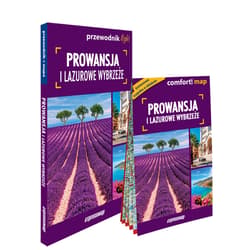 Prowansja i Lazurowe Wybrzeże zestaw przewodnikowy 2w1 light 2024 - Opracowanie Zbiorowe