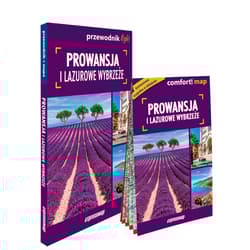 Prowansja i Lazurowe Wybrzeże zestaw przewodnikowy 2w1 light 2025 - Opracowanie Zbiorowe