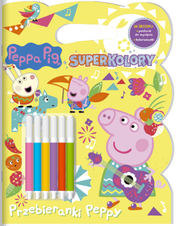 Przebieranki Peppy. Świnka Peppa. SuperKolory - Opracowanie Zbiorowe