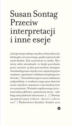 Przeciw interpretacji i inne eseje - ebook - Susan Sontag