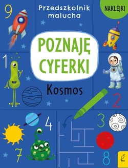 Przedszkolnik malucha Poznaję cyferki Kosmos