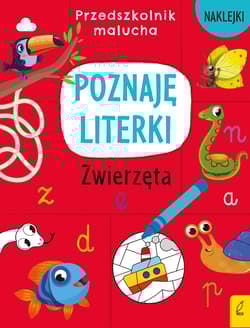 Przedszkolnik malucha Poznaję literki Zwierzęta