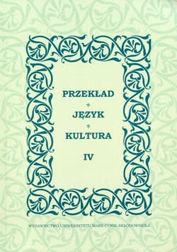 Przekład Język Kultura IV