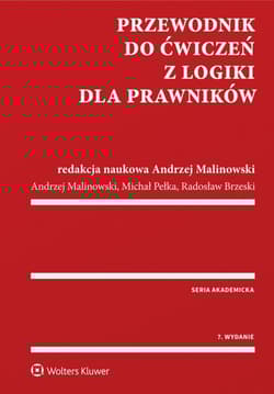 Przewodnik do ćwiczeń z logiki dla prawników - Andrzej Malinowski