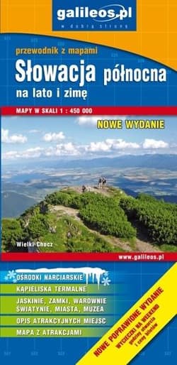 Przwodnik z mapami - Słowacja Płn. na lato i zimę - Praca zbiorowa