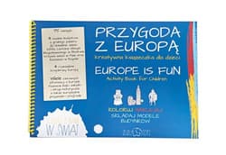 Przygoda z Europą kreatywna książeczka dla dzieci - Paulina Płachecka