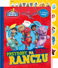 Przygody na Dino ranczo. Dino Ranch. Activity z naklejkami