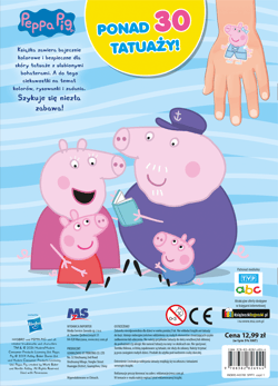 Galeria - zdjęcie nr. 3 - Przygody z kolorami. Świnka Peppa. Rysowanki z bajecznymi tatuażami
