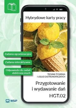 Przygotowanie i wydawanie dań. Kwalifikacja HGT.02 - Namysław Iwona