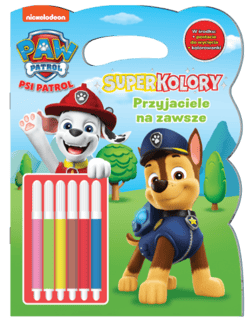 Przyjaciele na zawsze. Psi Patrol. Superkolory