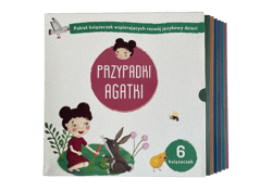 Przypadki Agatki zestaw 6 książeczek