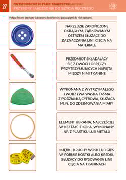 Galeria - zdjęcie nr. 5 - Przysposobienie do pracy Krawiectwo Karty pracy dla uczniów z niepełnosprawnością intelektualną