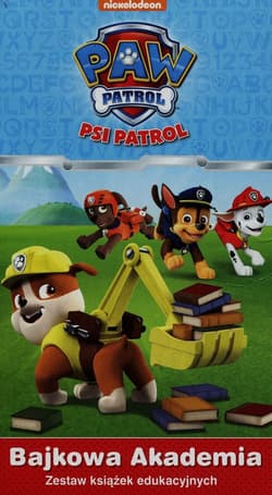 Psi patrol Bajkowa Akademia Zestaw książek edukacyjnych - Opracowanie Zbiorowe
