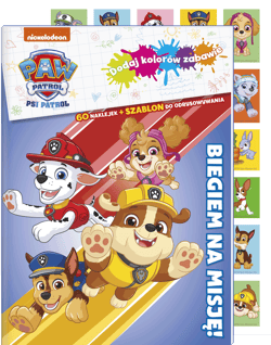 Psi Patrol. Dodaj kolorów zabawie. Biegiem na misję Psi Patrol. Dodaj kolorów zabawie. Biegiem na misję - null null
