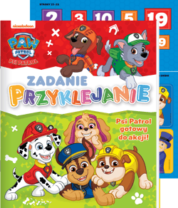 Psi Patrol gotowy do akcji. Psi Patrol. Zadanie Przyklejanie - Praca zbiorowa