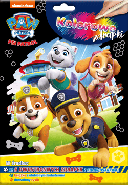 Psi Patrol Kolorowe zdrapki cz.1 - Opracowanie Zbiorowe