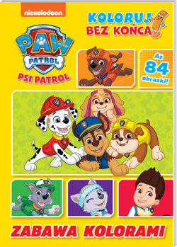 Psi Patrol Koloruj bez końca Część 3 Zabawa kolorami - Opracowanie Zbiorowe