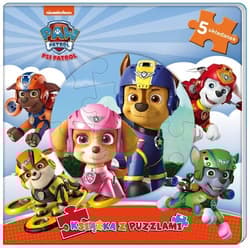 Psi Patrol Książka z puzzlami - Opracowanie Zbiorowe