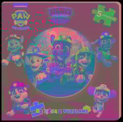 Psi Patrol Książka z puzzlami - Opracowanie Zbiorowe