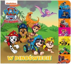 Psi Patrol Książka z registrami W Dinoświecie - null null