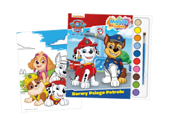 Galeria - zdjęcie nr. 2 - Psi Patrol Maluję bo lubię Barwy Psiego Patrolu