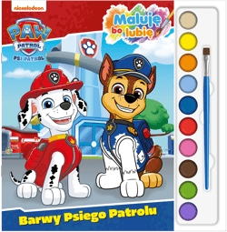 Galeria - zdjęcie nr. 1 - Psi Patrol Maluję bo lubię Barwy Psiego Patrolu