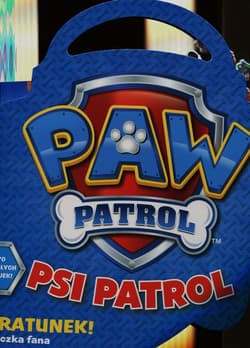 Psi patrol Na ratunek teczka z naklejkami - Opracowanie Zbiorowe