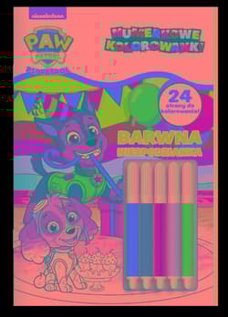 Psi Patrol Numerkowe kolorowanki 5 Barwna niespodzianka - Opracowanie Zbiorowe