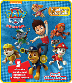 Psi Patrol Piankowe układanki