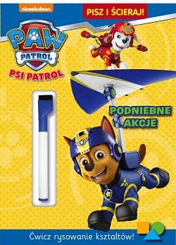 Psi Patrol Pisz i ścieraj Podniebne akcje