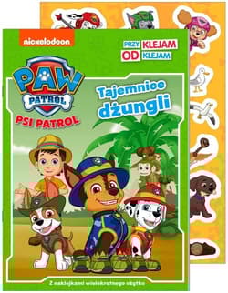 Psi Patrol Przyklejam Odklejam Tajemnice dżungli