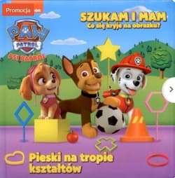 Psi Patrol Szukam i mam 3 Pieski na tropie kształtów