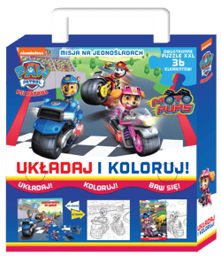 Psi Patrol. Układaj i koloruj - Opracowanie Zbiorowe