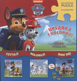 Psi Patrol Układaj! Koloruj!