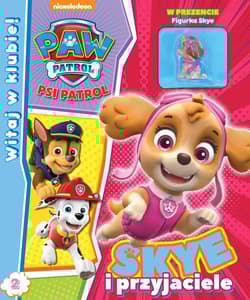Psi Patrol Witaj w Klubie! Tom 2 Skye i przyjaciele w prezencie figurka Skye