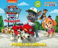 Psi Patrol Zabawa w kolory Pieski na medal