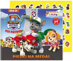 Psi Patrol Zabawa w kolory Pieski na medal - Opracowanie Zbiorowe