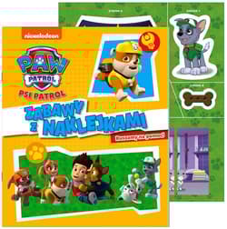 Psi Patrol Zabawy z naklejkami Ruszamy na pomoc - Opracowanie Zbiorowe