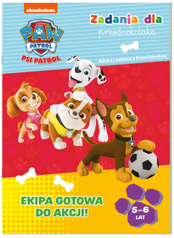 Psi Patrol Zadania dla przedszkolaka Ekipa gotowa do akcji
