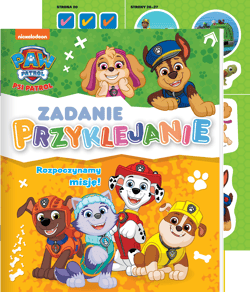 Psi Patrol Zadanie Przyklejanie Część 6
