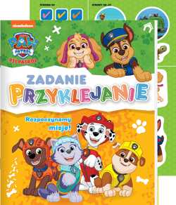 Psi Patrol Zadanie Przyklejanie Część 6 - Opracowanie Zbiorowe