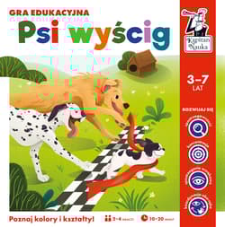 Psi wyścig Poznaj kolory i kształty - Sobkowiak Monika