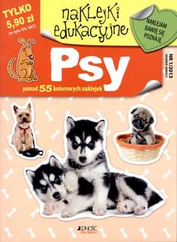 Psy naklejki edukacyjne - Praca zbiorowa