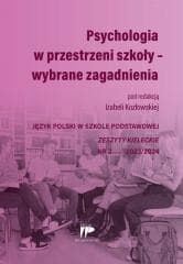 Psychologia w przestrzeni szkoły JPSP nr 2 2023/24 - Praca zbiorowa